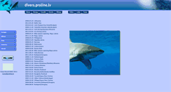 Desktop Screenshot of divers.proline.lv